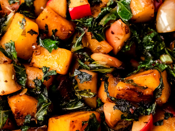 easy autumn skillet hash - Olives + Thyme - skillet meals