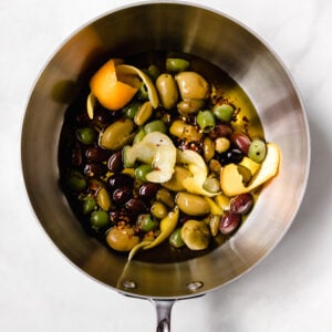 citrus marinated olives