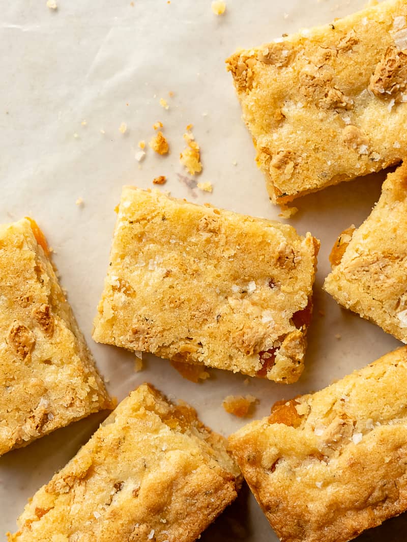 apricot cookie bars