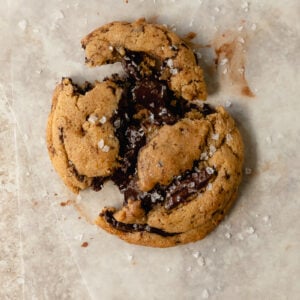 tahini chocolate chip cookies