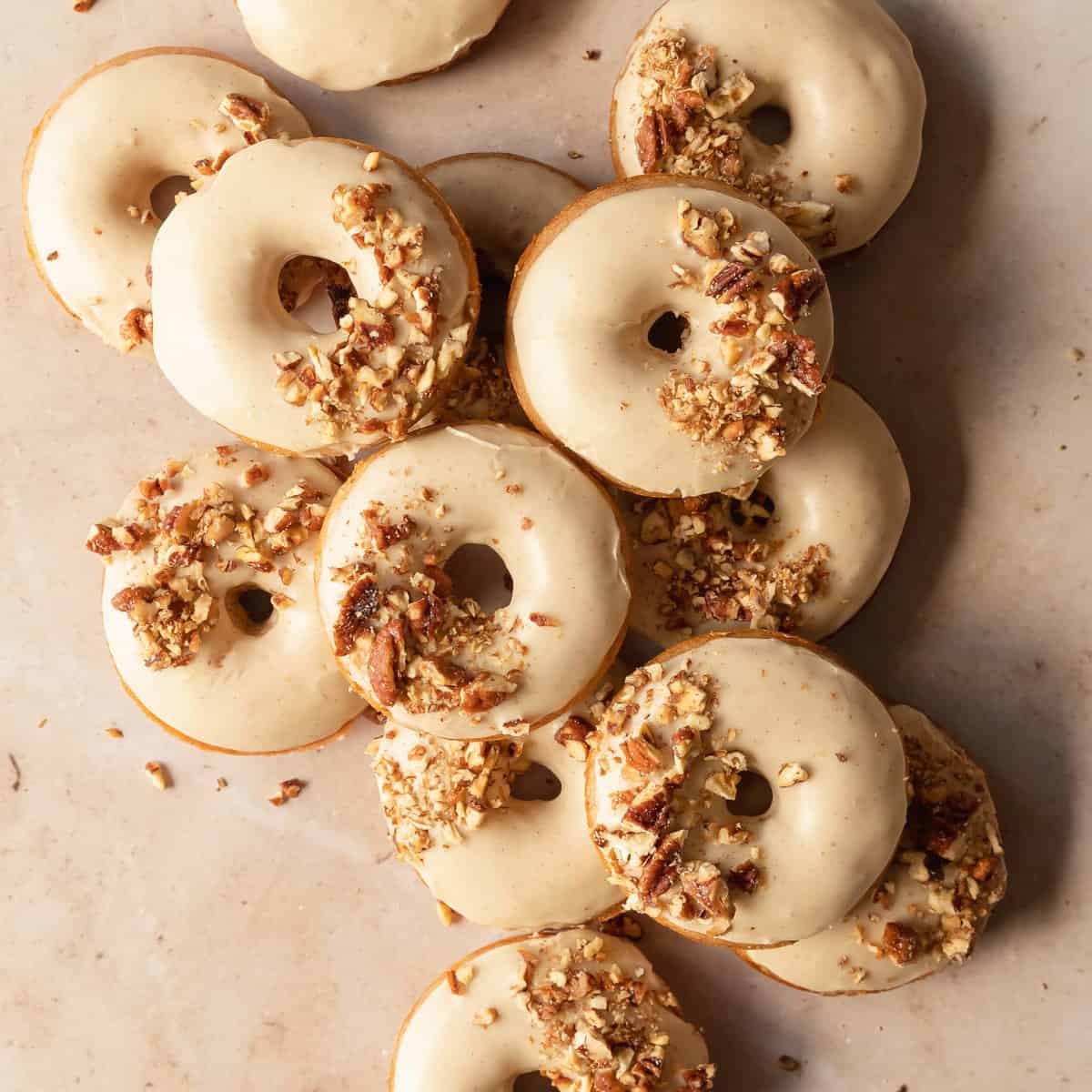 Maple Donuts with Maple Glaze - Olives + Thyme