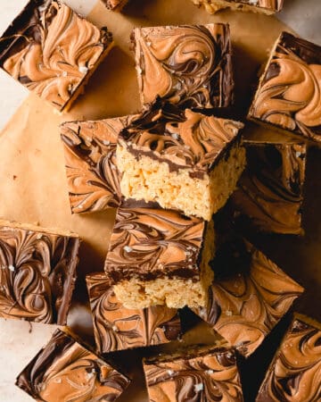 Chocolate Covered Rice Krispie Treats - Olives + Thyme