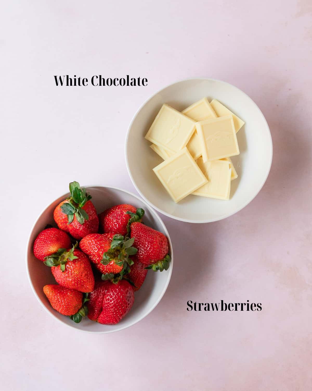 White Chocolate Covered Strawberries 