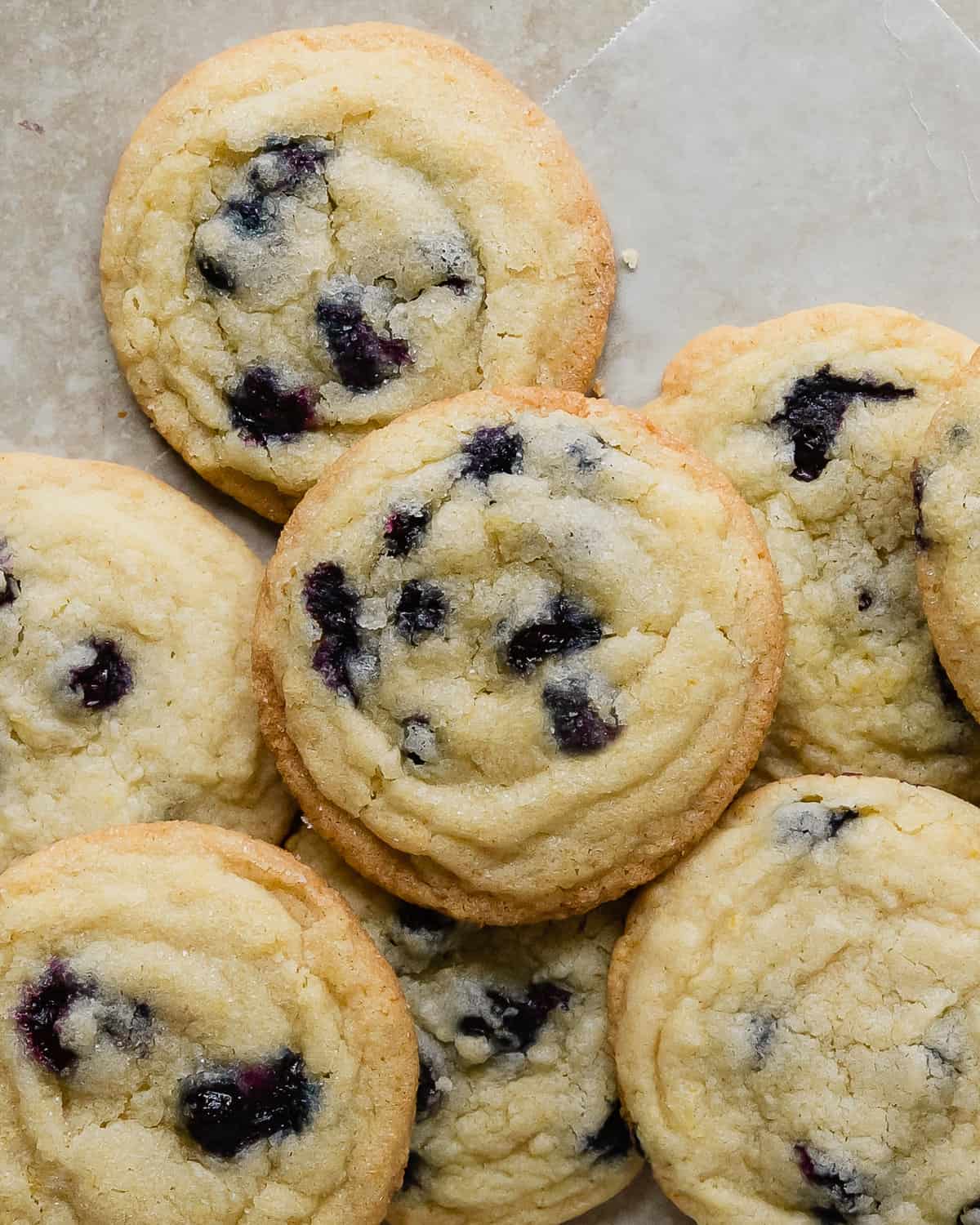Lemon Blueberry Cookies