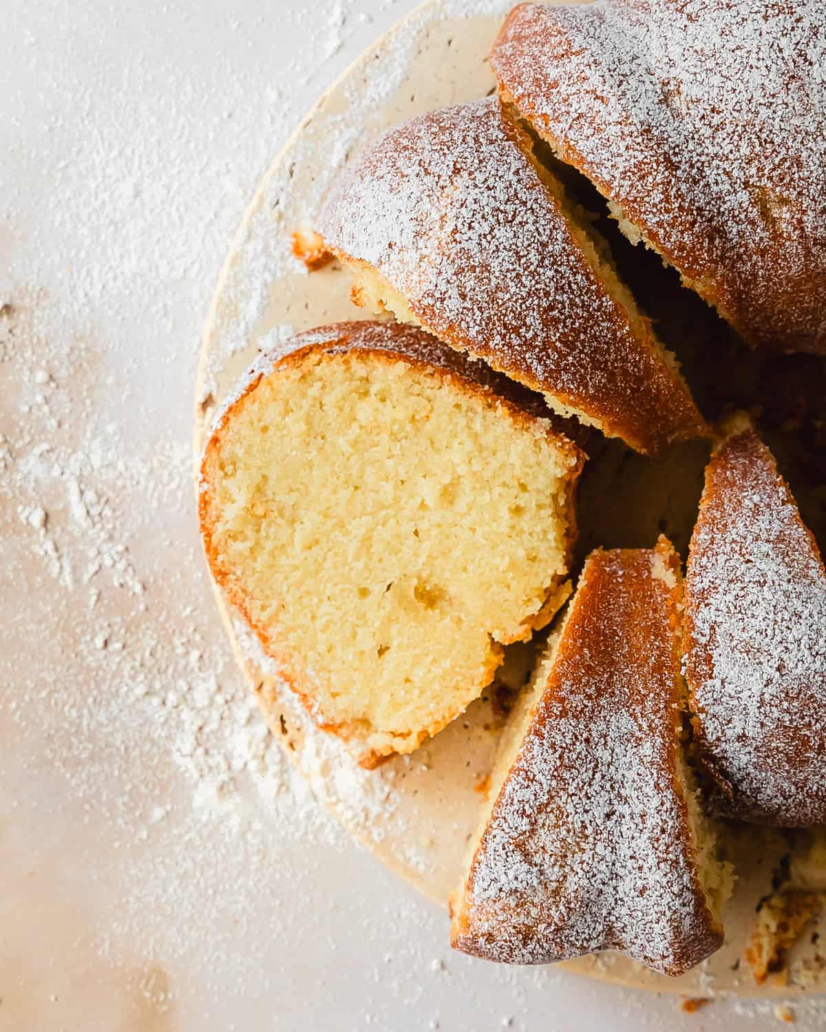 Buttermilk pound cake is an old fashioned, buttery vanilla pound cake with a moist and tender crumb. Top with this simple buttermilk bundt cake with a light dusting of powdered sugar and fresh fruit. It’s the perfect easy to make and flavorful dessert everyone will love. 