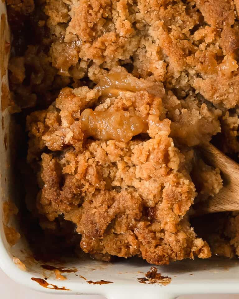 Apple Crisp without Oats (Easy Recipe) - Olives + Thyme