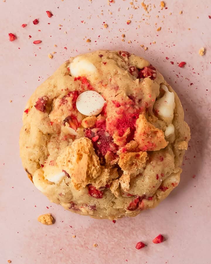 Raspberry Cheesecake Cookies (Fruity, Soft and Chewy) - Olives + Thyme