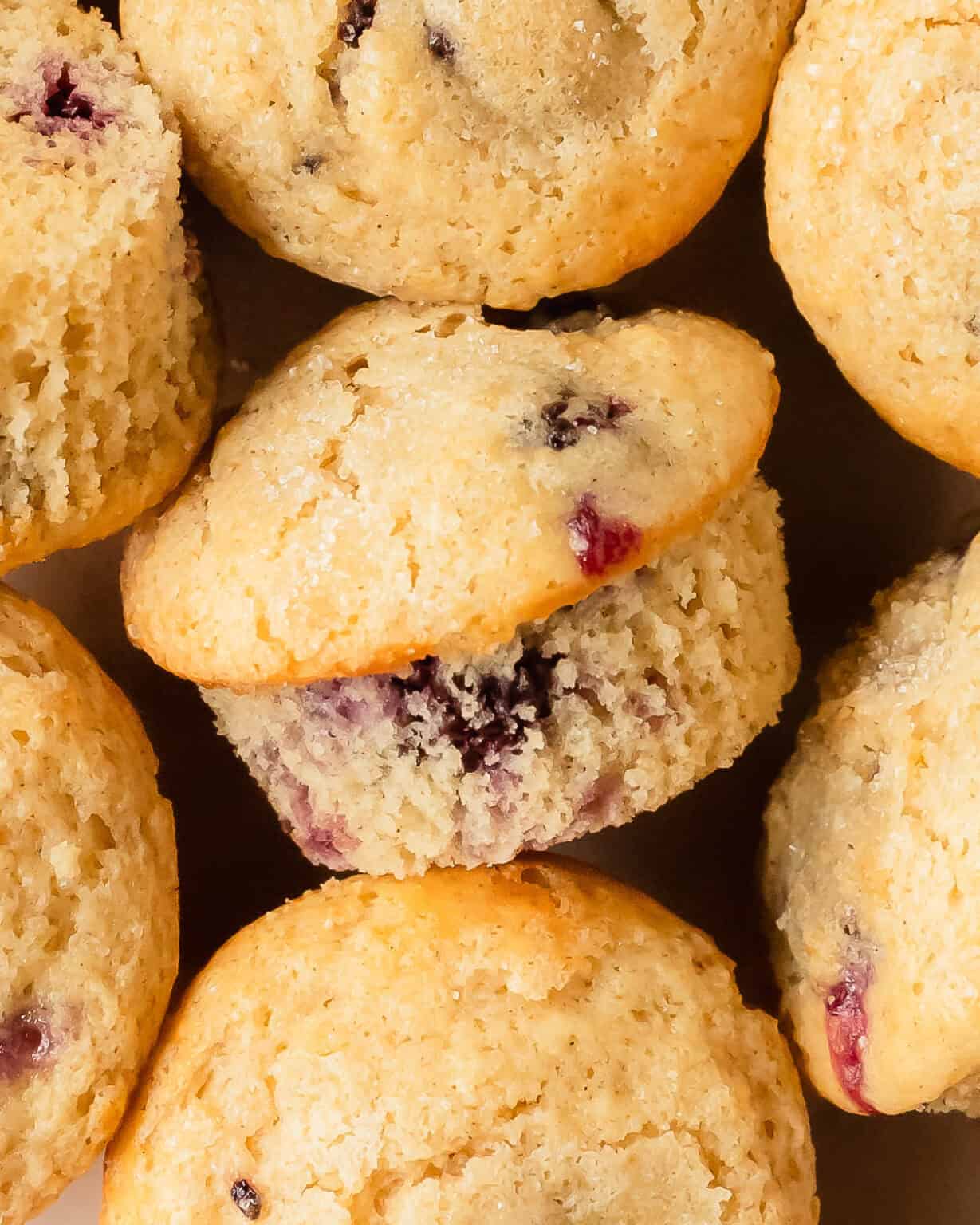Blackberry Muffins (Easy, Moist and Fluffy Recipe) - Olives + Thyme