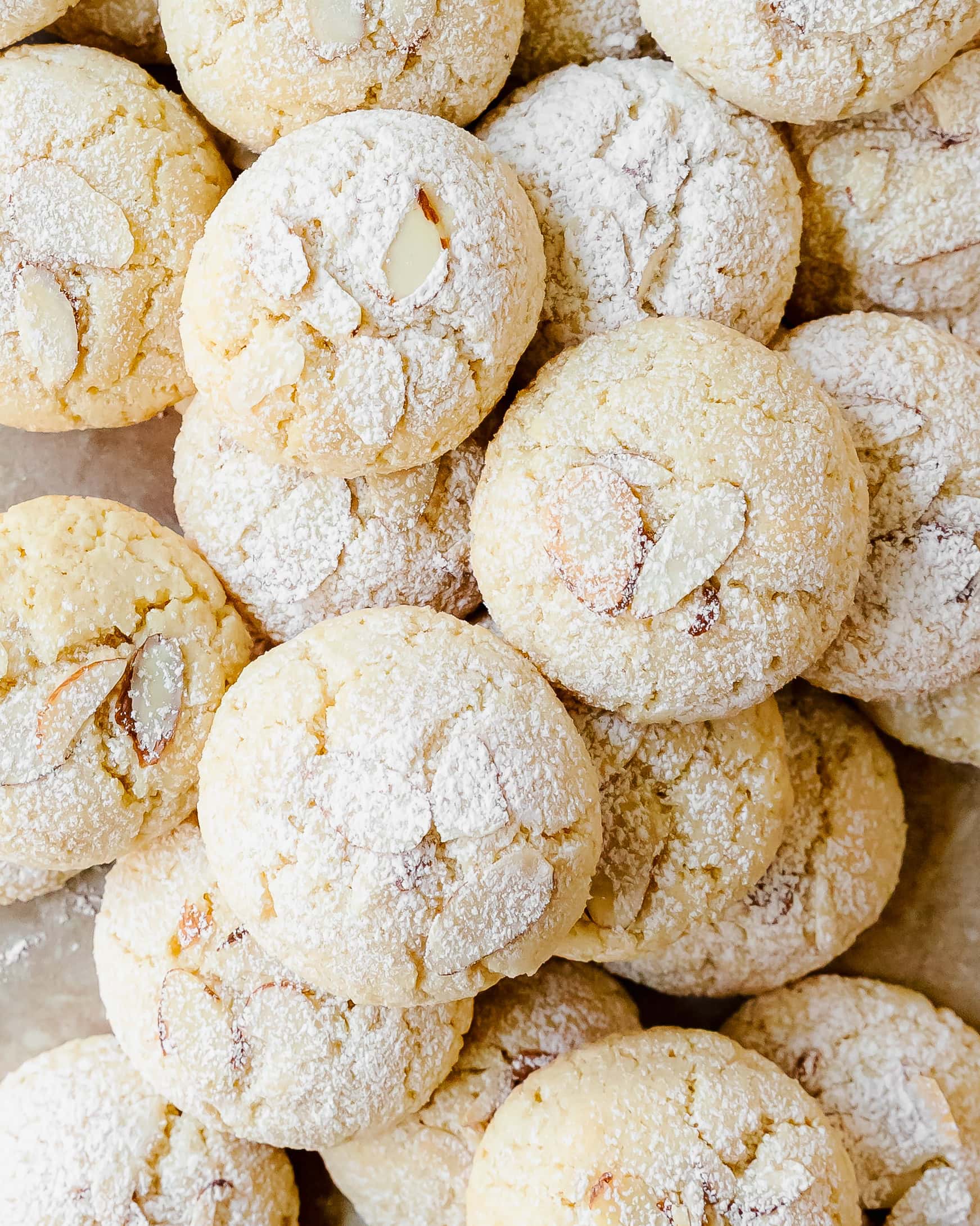 Almond cookies are soft and chewy, melt in your mouth cookies made with ground almonds. This almond cookie recipe is easy to make, needs no chill time and makes the mist delightful, naturally gluten free cookies.