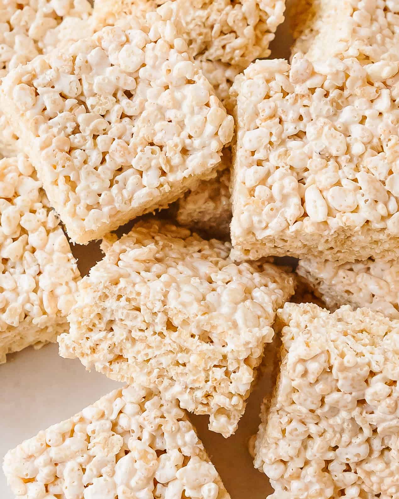 Classic cereal treats made extra soft with marshmallow fluff.