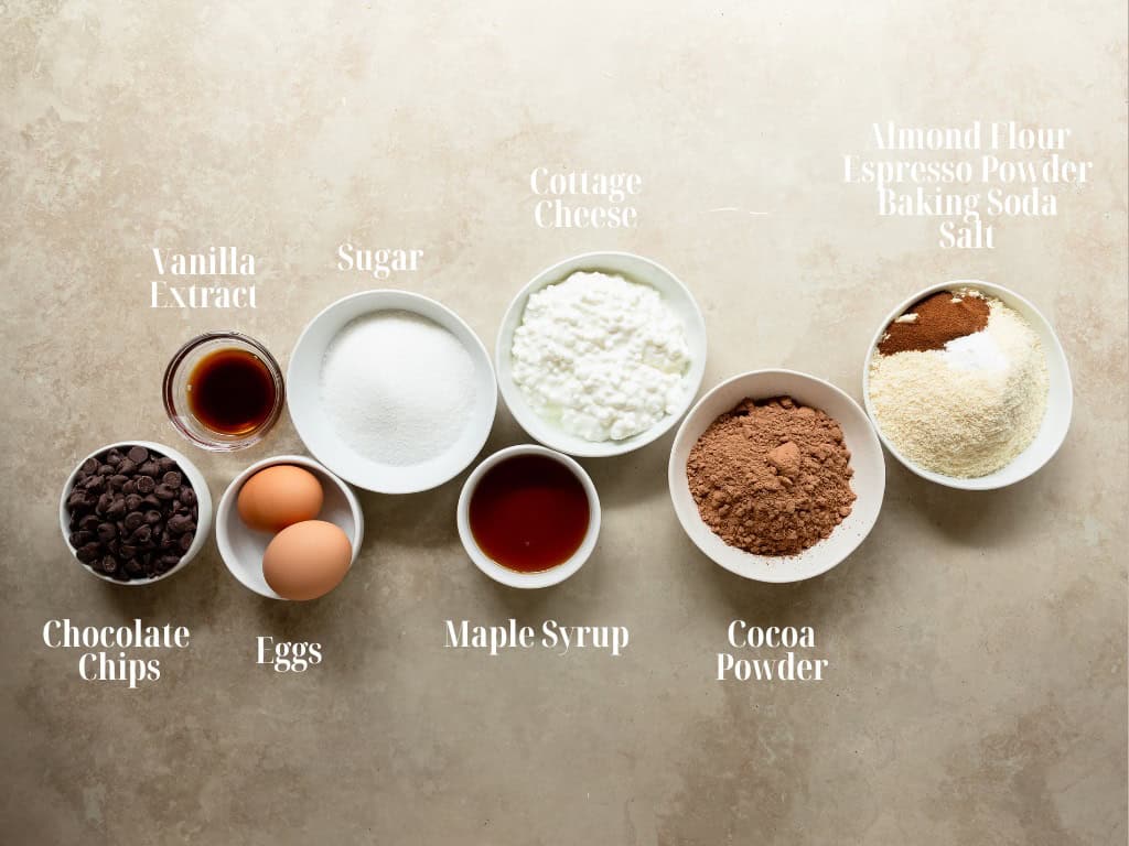 Ingredients in bowls.